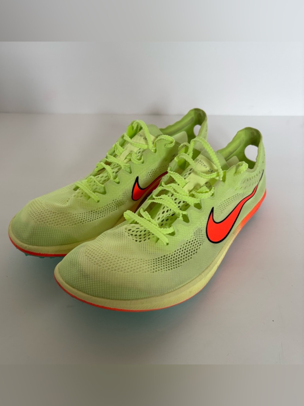 Nike ZoomX Dragonfly Track Spikes Barely Volt CV0400-700 Men's Size 9 Racing